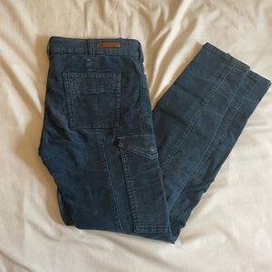 Pilcro blue corduroy pants sz 26